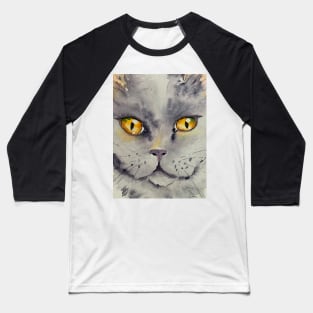 British Shorthair Baseball T-Shirt